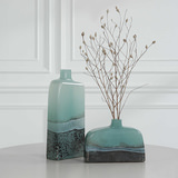 Set of 2 Fuze Glass Vases thumbnail 3