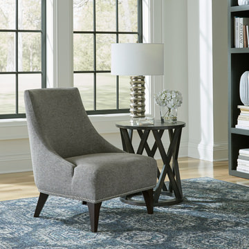 Noah Accent Chair - Charcoal