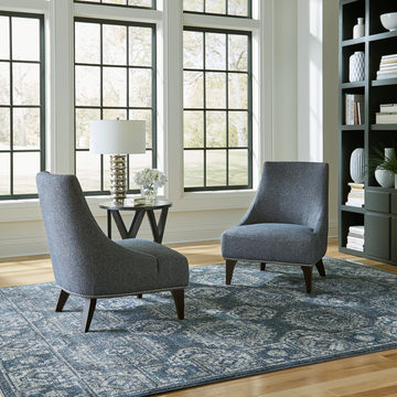 Noah Accent Chair - Blue