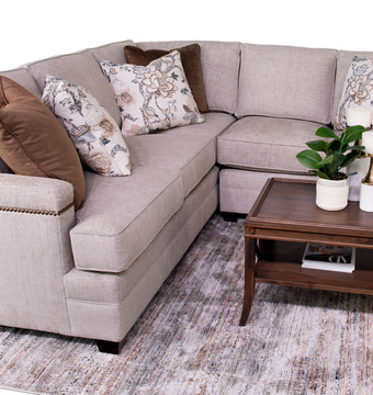 Leigh 2 Piece Sectional - RAF Loveseat