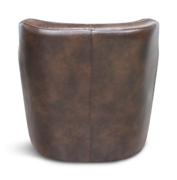 Kalla Swivel Chair - Chocolate