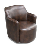Kalla Swivel Chair - Chocolate thumbnail 1