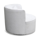 Janette Swivel Glider Chair - Grey thumbnail 4