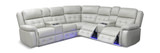 Zenith Power Reclining Sectional - Grey thumbnail 5