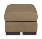 Jasmine Leather Ottoman thumbnail 4