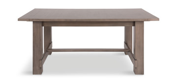 Emerson Dark Taupe Trestle Table