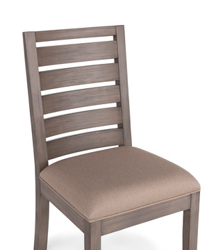 Emerson Dark Taupe Ladderback Chair