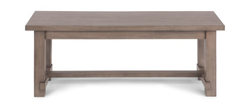 Emerson Dark Taupe Bench
