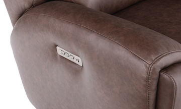 Keno “Power” Loveseat with Console