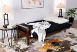 Kennedy Futon With 6″ Premium Mattress - Black Walnut thumbnail 7