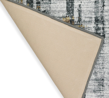 Urban Rug Winslow Grey Tin Area Rug - 2′6″ x 3′9″  