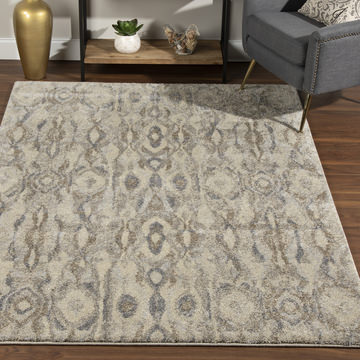 image Aero Silver Area Rug - 7′10″ X 10′7″