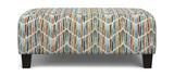 Scarlet Accent Ottoman thumbnail 2