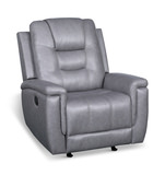 Rowan Rocker Recliner - Grey thumbnail 1
