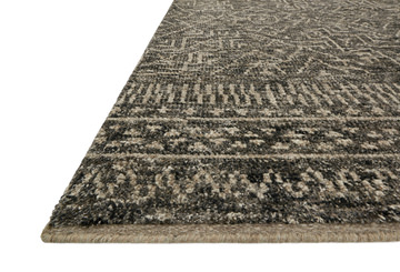 Odyssey Charcoal/Taupe Area Rug - 7′9″ x 9′9″ 