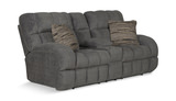 Daphne Reclining Loveseat with Console - Granite thumbnail 3
