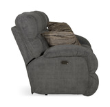 Daphne Power Reclining Loveseat with Console - Granite thumbnail 5