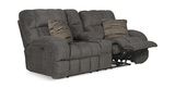 Daphne Power Reclining Loveseat with Console - Granite thumbnail 6