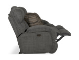 Daphne Power Reclining Loveseat with Console - Granite thumbnail 8