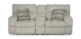 Daphne Reclining Loveseat with Console - Buff thumbnail 1
