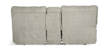 Daphne Reclining Loveseat with Console - Buff