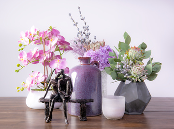 Violet Orchid Arrangement