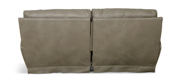 Watson Leather Power Reclining Sofa - Putty