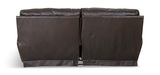 Watson Leather Power Sofa - Chocolate thumbnail 3