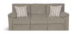 Reese Reclining Sofa - Pewter thumbnail 2