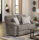 Reese Reclining Sofa - Pewter thumbnail 4