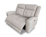 Nina Leather Power Reclining Loveseat thumbnail 3