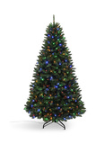 Noble Pine 7.5′ Artificial Christmas Tree with 500 LED Multi Function Lights thumbnail 3