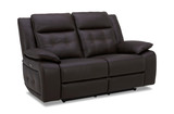 Kelso Leather Power Reclining Loveseat thumbnail 2