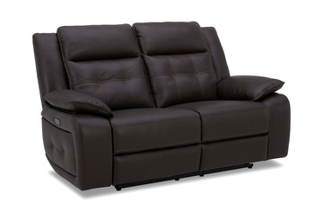 Kelso Leather Power Reclining Loveseat