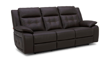 Kelso Leather Power Reclining Sofa
