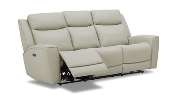 Fenton Leather Power Reclining Sofa