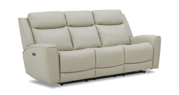 Fenton Leather Power Reclining Sofa