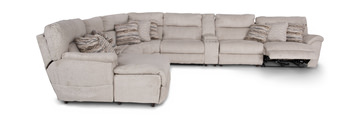 Retreat 7 Piece Power Reclining Sectional with Massage