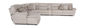 Retreat 7 Piece Power Reclining Sectional with Massage