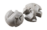 Pair of Ermanno Teak Balls thumbnail 1