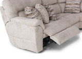 Retreat 5 Piece Power Reclining Modular Sectional with Massage thumbnail 4