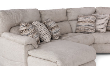 Retreat 6 Piece Power Reclining Modular Sectional with Massage