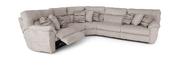 Retreat 5 Piece Power Reclining Modular Sectional with Massage