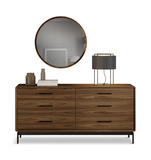 Linq Six-Drawer Dresser thumbnail 3