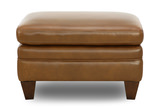 Kenai Leather Ottoman thumbnail 2