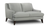Juneau Leather Loveseat thumbnail 2