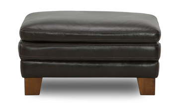 Kodiak Leather Ottoman