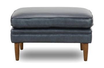 Yukon Leather Ottoman