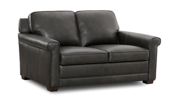Bristol Leather Loveseat