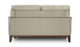 Haines Leather Loveseat thumbnail 3